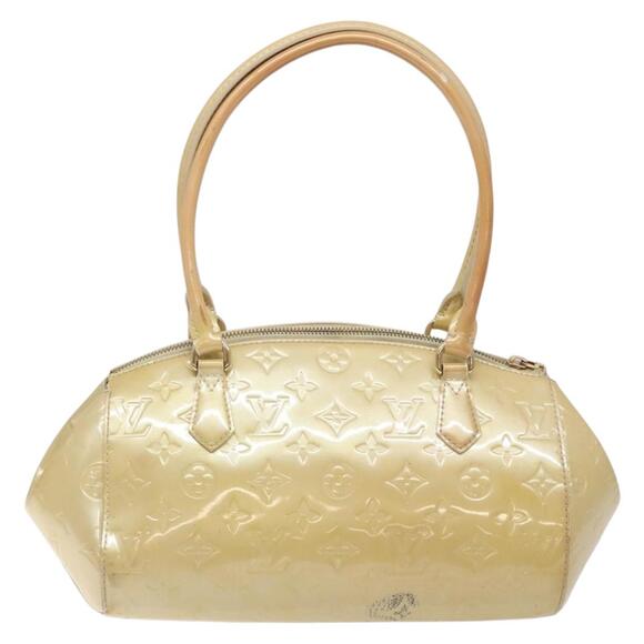 LOUIS VUITTON Vernis Sherwood PM Hand Bag Broncorail M91491 - Picture 2 of 16
